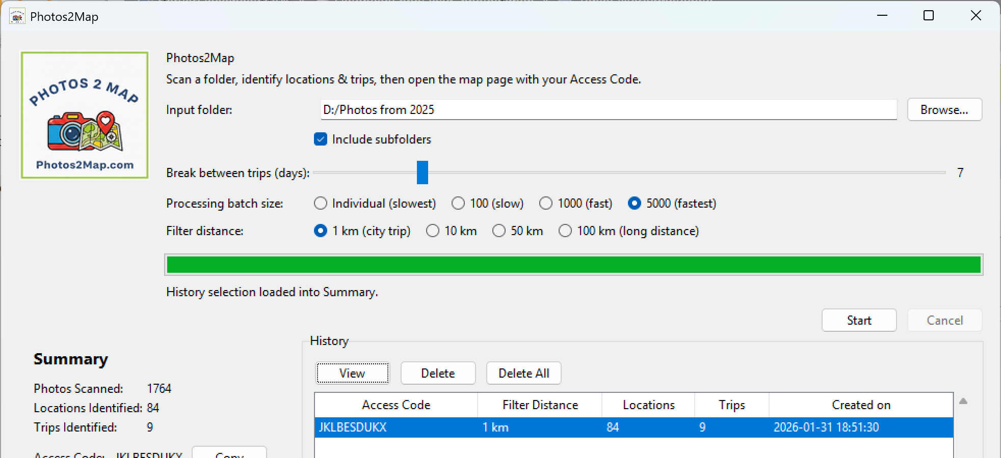 Photos 2 Map app screenshot overview